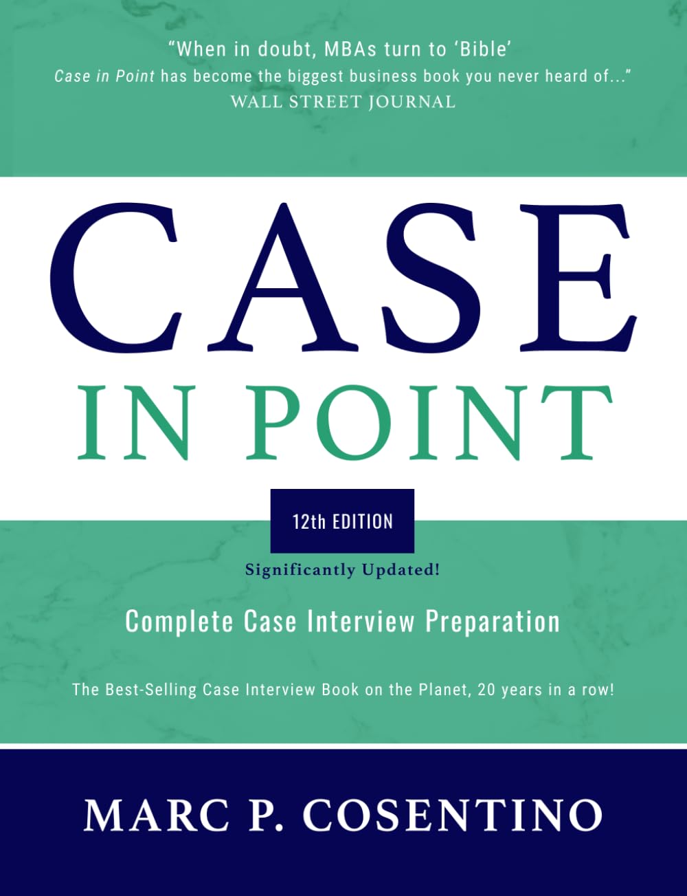 Case in point : complete case interview preparation 